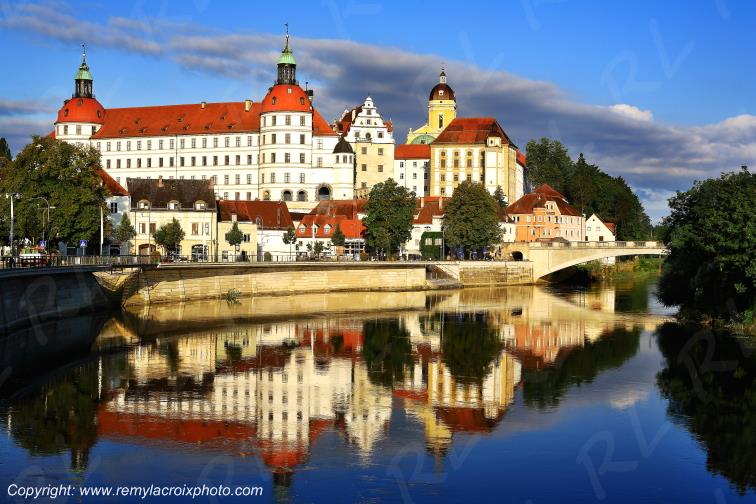 Neuburg an der Donau Danube River Allemagne Deutchland Germany Europe Europ www.remylacroixphoto.com