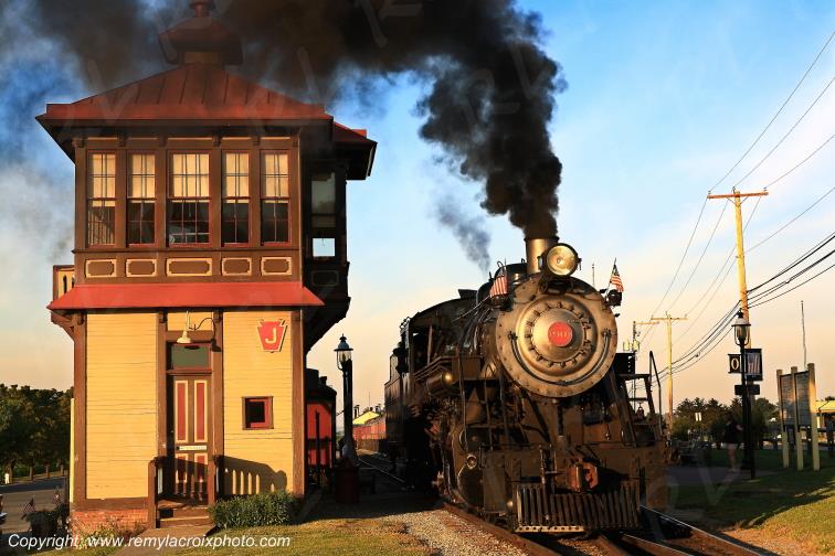 Strasburg railroad Lancaster Dutch County Pennsylvania Pennsylvanie USA ww.remylacroixphoto.com