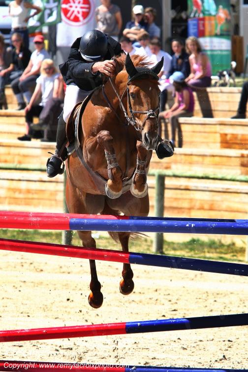 Concours Hippique Grand Prix d'obstacle P�le du Cheval et de l'Ane Ligni�res Cher Berry France www.remylacroixphoto.com