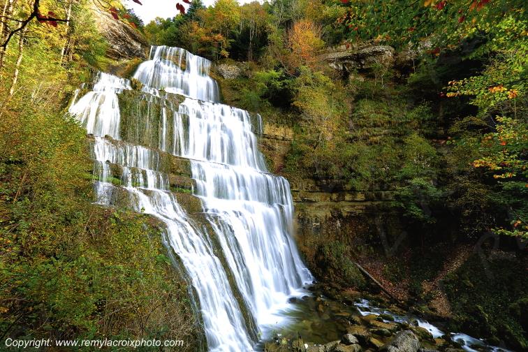 Cascades du H�risson l'Evantail Jura Bourgogne Franche Comt� France www.remylacroixphoto.com