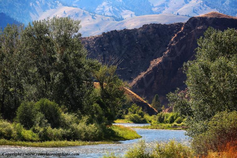 Salmon River Lost Trail Pass Idaho Rocky Mountains USA www.remylacroixphoto.com
