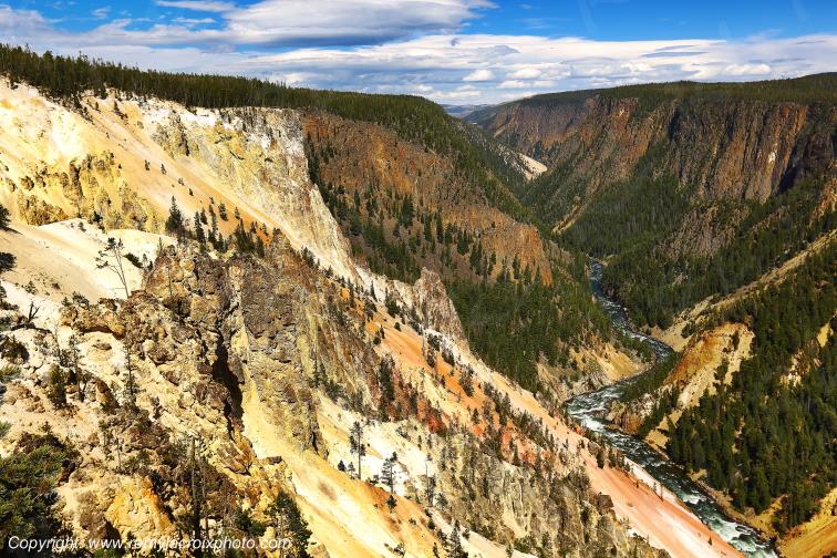 Grand Canyon Yellowstone National Park Wyoming USA www.remylacroixphoto.com