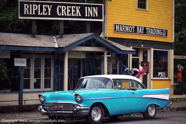 Chevrolet Bel 1957 Stewart British Columbia Canada www.remylacroixphoto.com