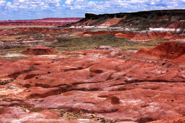 Painted Desert Petrified Forest National Park Arizona USA