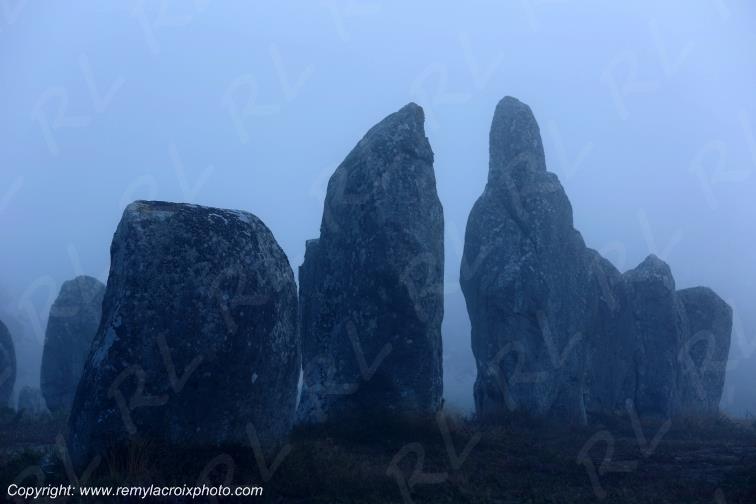 Alignements de Kermario Carnac Morbihan Bretagne France