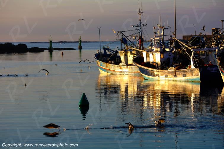 Port de St Gu�nol� Finist�re Bretagne France
