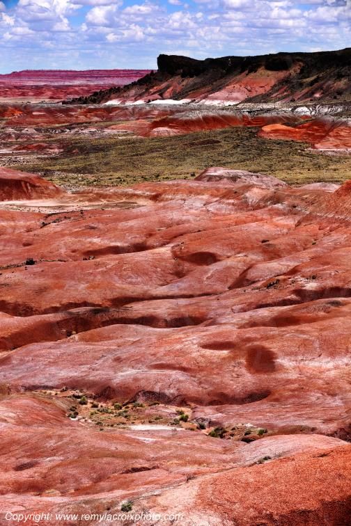 Painted Desert Petrified Forest National Park Arizona USA