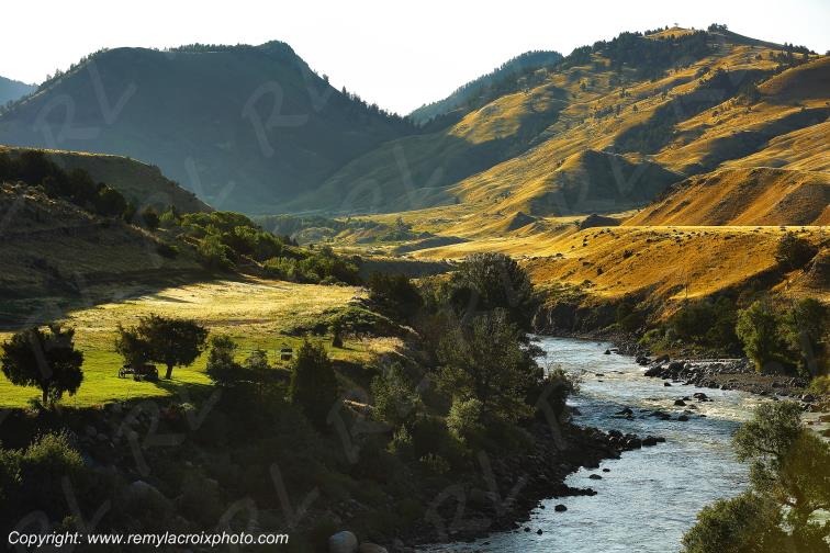 Yellowstone River Gardiner Montana USA www.remylacroixphoto.com
