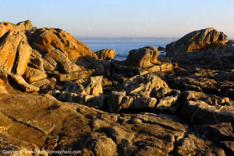 Rochers de St Gu�nol� Finist�re Bretagne France