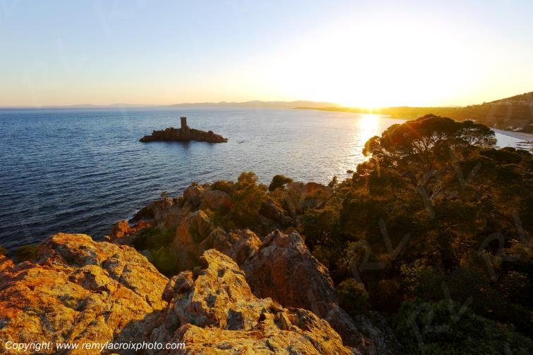 Cap du Dramont,�le d'Or,corniche de l'Esterel,C�te d'Azur,Var,France