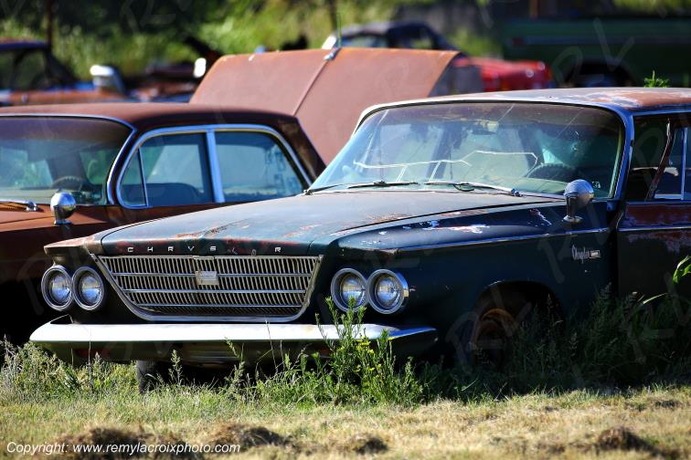 Chrysler Newport 1963 wreck Route 66 Shamrock Texas USA