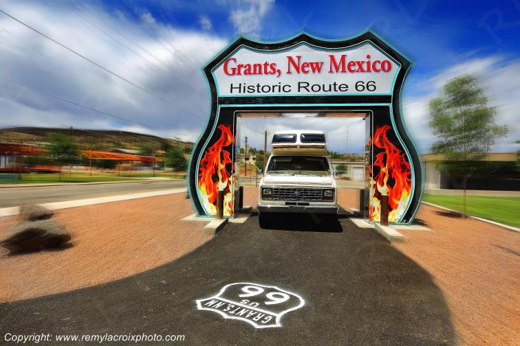 Route 66 Grants New-Mexico USA www.remylacroixphoto.com