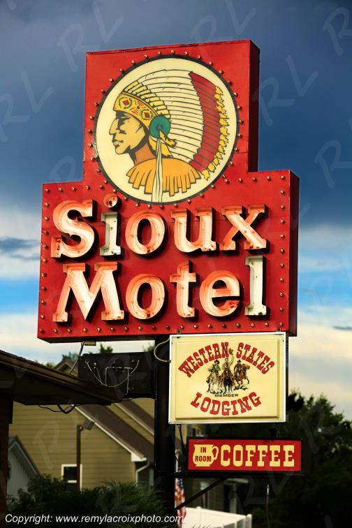 Sioux Motel Murdo South Dakota USA