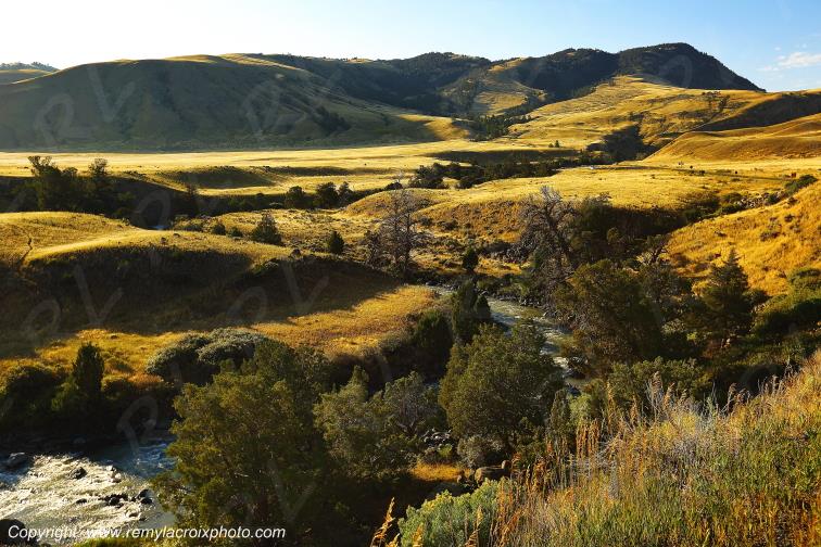 Yellowstone River Gardiner Montana USA www.remylacroixphoto.com
