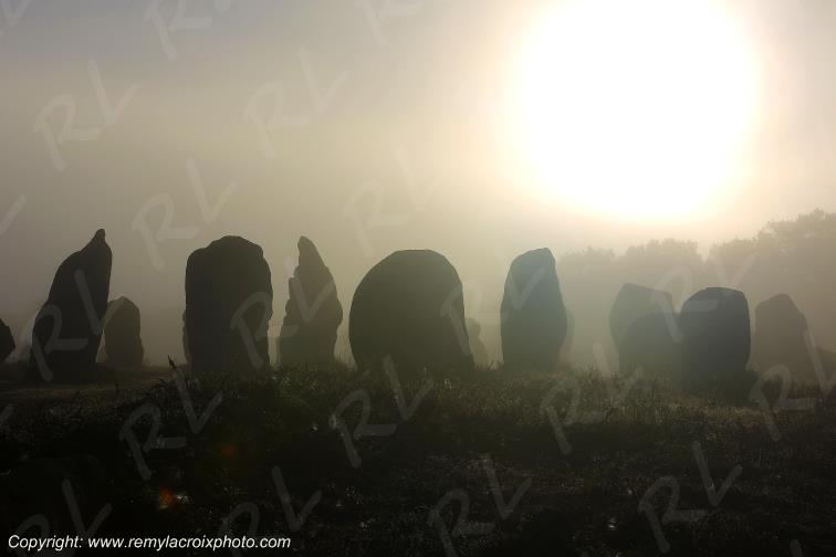 Alignements de Kermario Carnac Morbihan Bretagne France