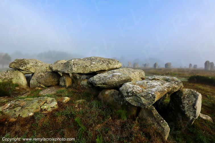 Alignements de Kermario Carnac Morbihan Bretagne France