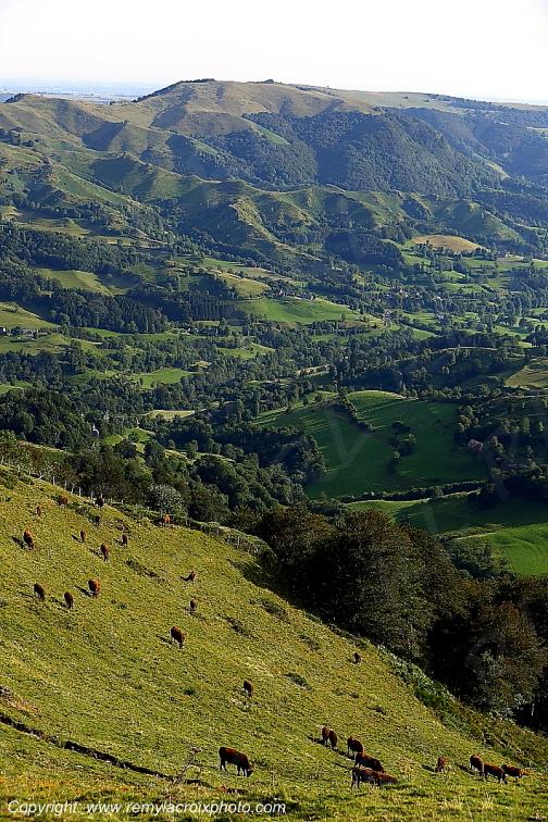 Col de Legal Vall�e de la Jordanne Cantal Auvergne  Rh�ne-Alpes France www.remylacroixphoto.com