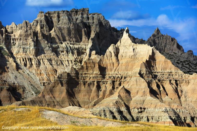 Cedar Pass Badlands National Park South Dakota USA