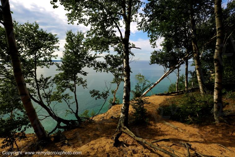 Pictured Rocks National Lakeshore Lake Superior Michigan USA