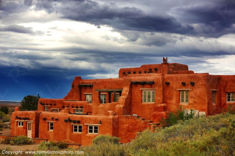 Painted Desert Inn Route 66 Petrified Forest National Park Arizona USA www.remylacroixphoto.com