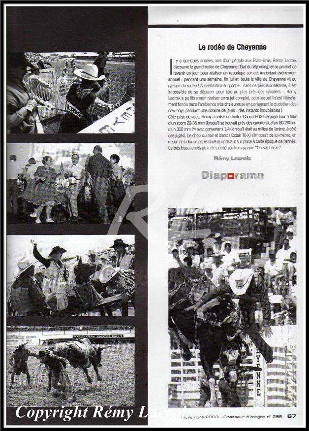 Chasseur d'Images-Le rod�o de Cheyenne